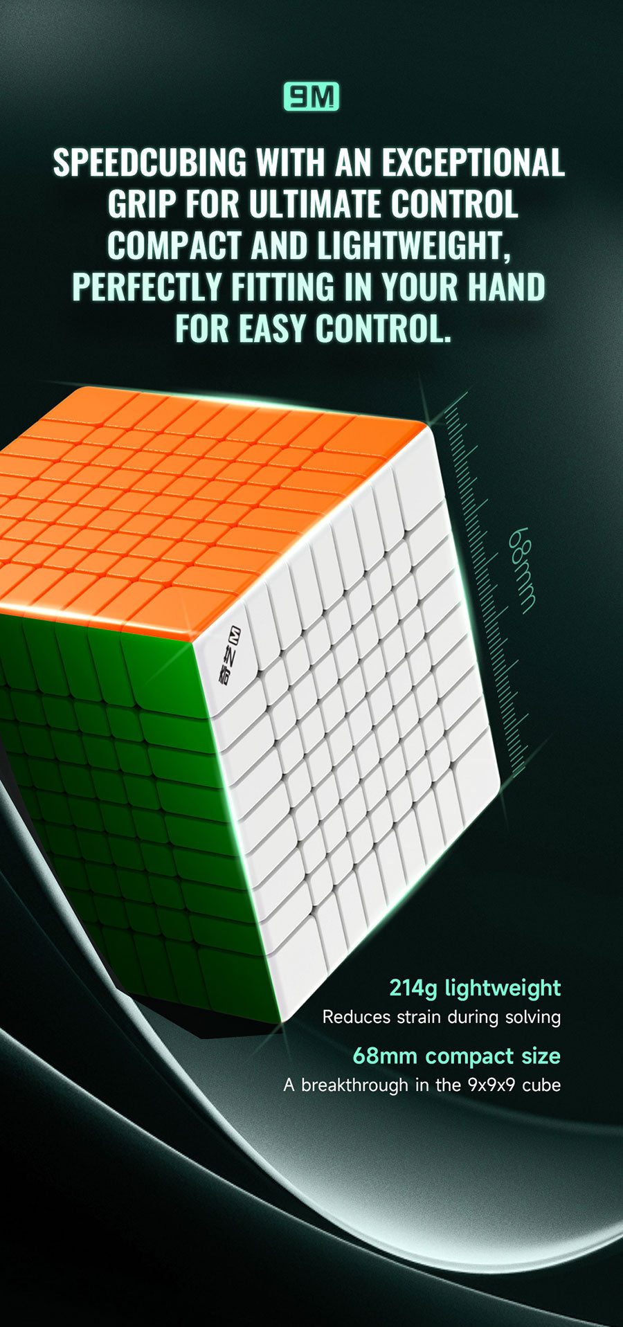 Qiyi 9x9 M Ball Core